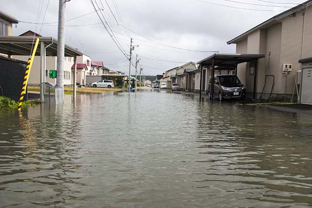 洪水　北海道　2016