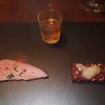 札幌のジビエレストラン　レバーの燻製　鹿エキス　血のソーセージ